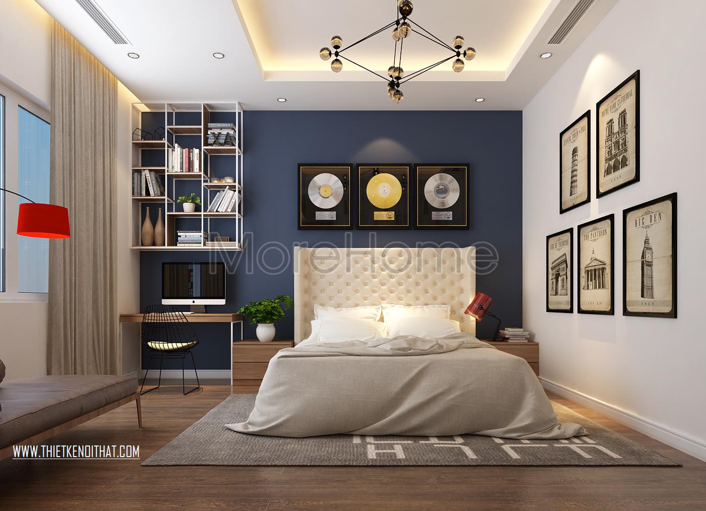 Thiết kế nội thất biệt thự VinHome RiverSide